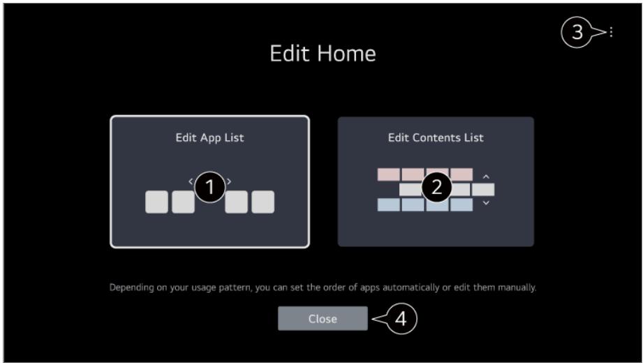 LG TELEVISEUROLED77CS6 - Gérer l'écran d'accueil du LG webOS TV - 1