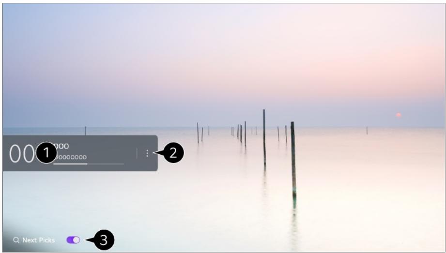 LG TELEVISEUROLED77CS6 - Afficher les informations du programme - 1