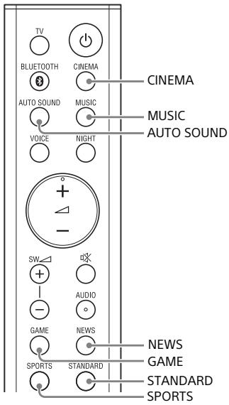 SONY HT-SD355 - Réglage du son - 1