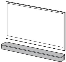 SONY HT-SD355 - Fixation de l'enceinte-barre au mur - 1