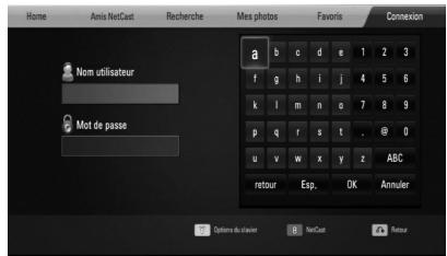 LG HB45RC - Connexion à votre compte - 1