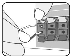 LG HB45RC - Raccordement des enceintes au lecteur - 1