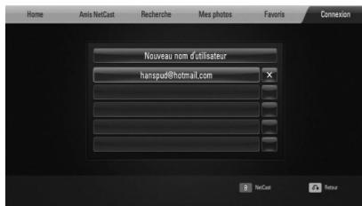 LG HB45RC - Connexion à votre compte - 2