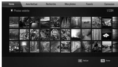 LG HB45RC - À propos du menu PicasaTM - 1