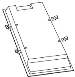 TECNO ECT2 - Fixation de la table de cuisson sur le plan de travail - 1