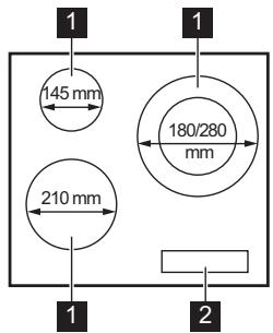 FAURE NC - Description de la table de cuisson - 1