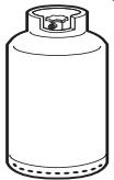 SMEG TR103GR - Raccordement au gaz liquide - 1