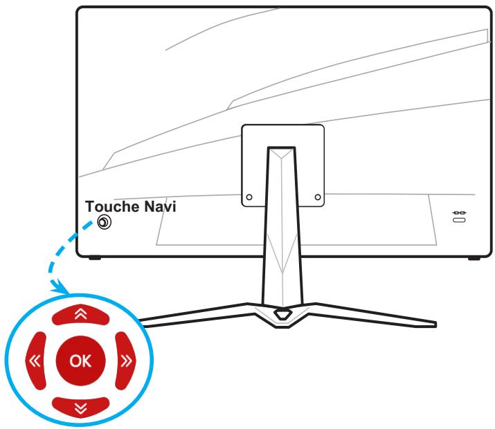 MSI MAG272CQR - Touche Navi - 1