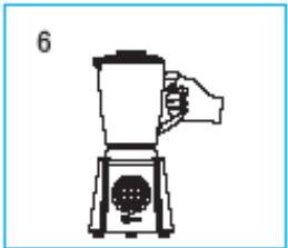 BRANDT BLE-60M - Assemblage du blender - 6