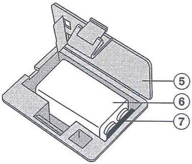 MIELE CSWA 400 - Compartment de la pile/dessous de l'appareil - 1