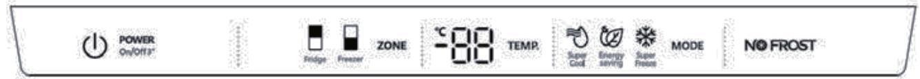 THOMSON CTH465XLSSCTH465XLBL - PANNEAU DE CONTRÔLÉ ET AFFICHAGE - 1