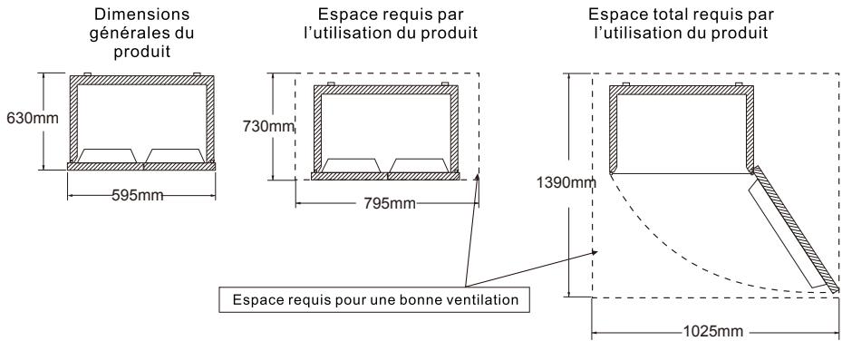 TCL RF282BSE0 - Manipulation et placement - 1