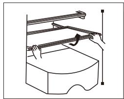 TCL RF282BSE0 - Méthode de montage et démontage des accessoires - 1