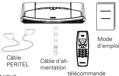 NOKIA 9470 - Connexion du Mediamaster à un téléviseur - 1