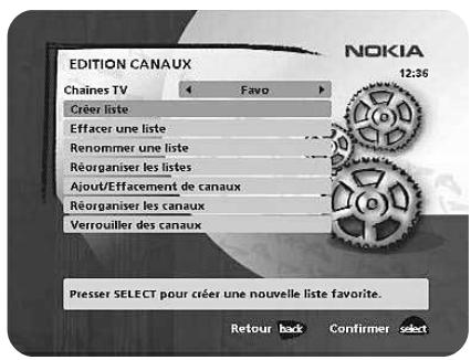 NOKIA 9470 - Créerliste - 1