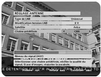 NOKIA 9470 - Connexion d'un commutateur DiSEqC à deux voies : - 1