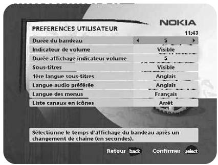 NOKIA 9470 - Liste de canaux sous forme d'icones - 1