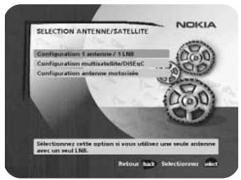 NOKIA 9470 - Sélection antenna/satellite - 1