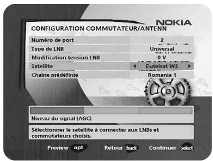 NOKIA 9470 - Chaine prédéfinie - 2