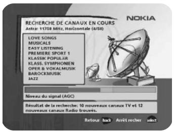 NOKIA 9470 - Recherche de canaux en cours - 1