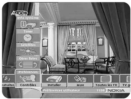 NOKIA 9470 - Dossiers « Contrôles » et « Installer » - 1