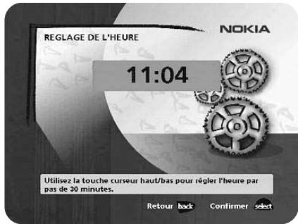 NOKIA 9470 - Réglage de l'heure - 4