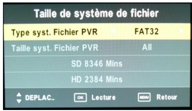 C6V APOLLO L22W11 LED - Formater le disque dur/clé USB - 2