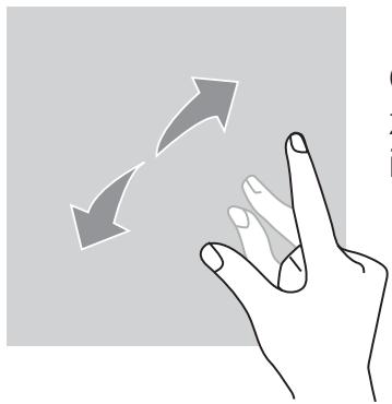CROSSCALL GSM - ACTIONS AVEC DEUX DOIGTS - 1