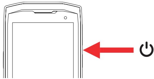 CROSSCALL GSM - MISE EN MARCHE ET ARRÊT DU TÉLÉPHONE - 1