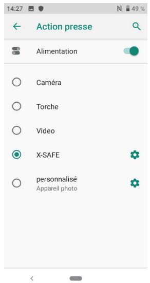 CROSSCALL GSM - ÉTAPE 2 : ASSOCIATION ENTRE X-SAFE ET LE BOUTON PROGRAMMABLE - 2
