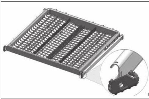 DANY BEKOLAVE-VAISSELLEBDFN26440W - Panier à couverts supérieur - 1