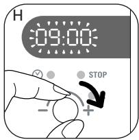 ROWENTA 9081 - 6·Mise à l'heure de l'horloge - 2