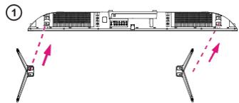 JVC LT-43FV130 - MONTAGEM - 1