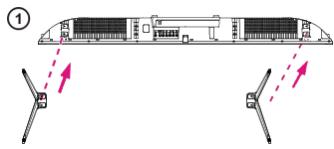 JVC LT-43FV130 - MONTAJE - 1