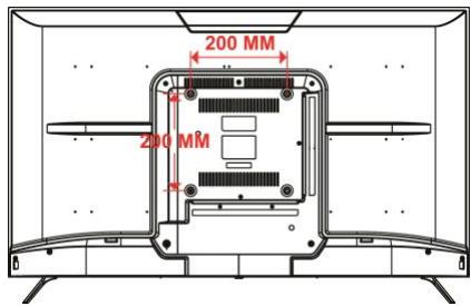 JVC LT-43FV130 - Mounting on a Wall - 1