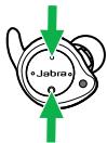 JABRA ELITE SPORT GRIS VERT - Appels et musique - 1