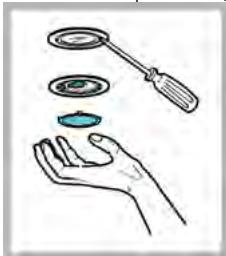 TURBOAIR GIOIA - Remplacement des lampes - 1