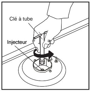 PROLINE PGH 4 W-F BLC - Procédure de changement des injecteurs: - 1