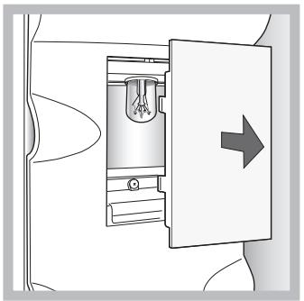 HOTPOINT-ARISTON BMBL1822FHAINOX - Remplacement de l'ampoule déclairage - 1