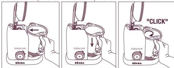 BEABA BABYCOOK SOLO GIPSY - CONSIGNES - 2