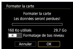 CANON G7X MII - [Formater la carte] - 1
