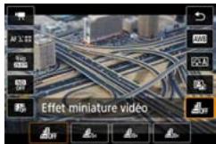 CANON G7X MII - Effet de modèles miniatures dans les vidés (Effet miniature video) - 4