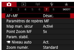 CANON G7X MII - Réglage précis de la mise au point - 1