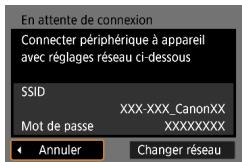 CANON G7X MII - Connexion à une imprimante via Wi-Fi - 3