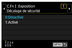 CANON G7X MII - Configuration des fonctions personalisées - 2