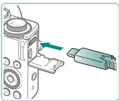 CANON G7X MII - Utilisation d'un adaptateur secteur USB pour charger/alimenter l'appareil photo - 1