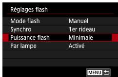 CANON G7X MII - [Mode flash]  [Manuel] - 1