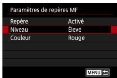 CANON G7X MII - Identification facile de la zone de mise au point (Repère MF) - 2