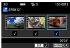 CANON G7X MII - Combinaison d'instantanés video - 2