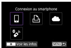 CANON G7X MII - Sauvegarde des images de l'appareil photo sur un smartphone - 3